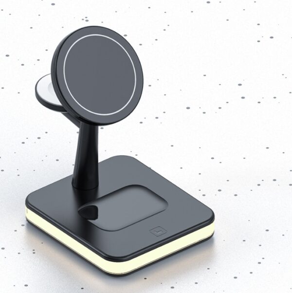 4 In 1 Magnetic Wireless Charger Stand Fast Charging Dock Station – Bild 10