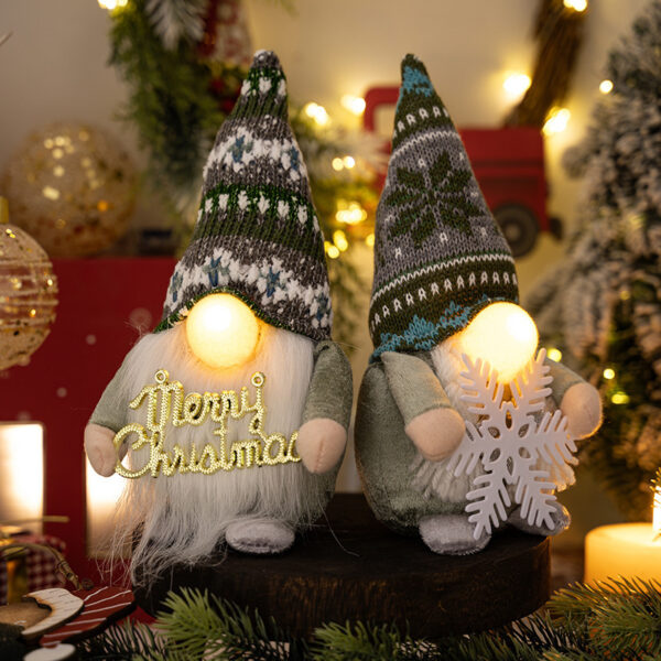 Christmas Decoration Creative Christmas Nose With Lights – Bild 7