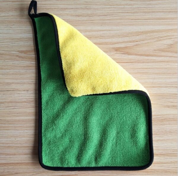Two-color Couble-sided Car Dual-use Cleaning Car Wash Towel – Bild 4