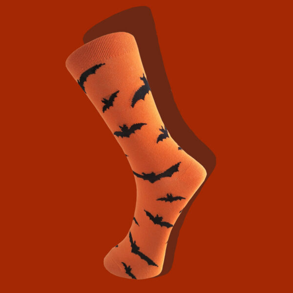 Halloween Cartoon Men's Middle Socks – Bild 10