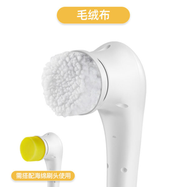 Multifunctional Electric Handheld Kitchen Household Dishwashing Brush Handheld Scrubber Bathtub Sink Bathroom Kitchen Tile Cleaning Tool Drill Brush Set With 5 Heads – Bild 5