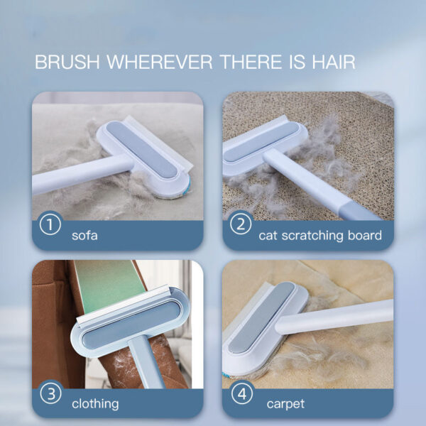 4 In 1 Multifunctional Hair Removal Brush Pet Dog Cat Hair Cleaner Brush Cat Hair Remover Window Screen Cleaning Tool Gadgets – Bild 5
