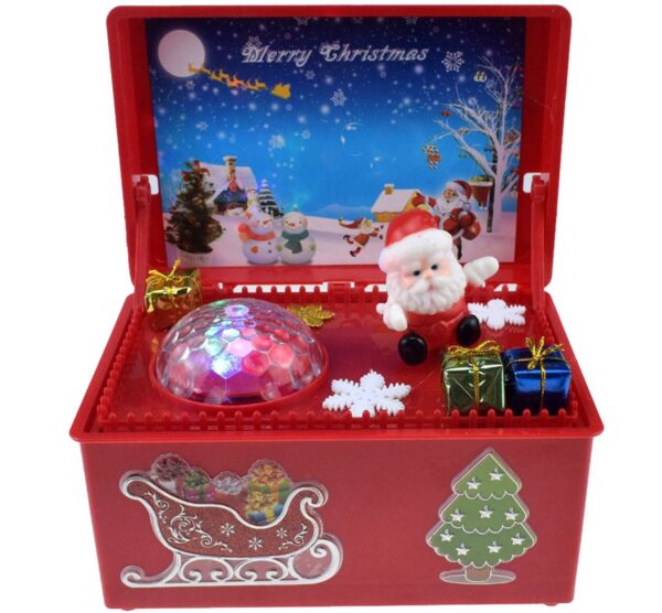 Electric lift Christmas Music Gift Box – Bild 3