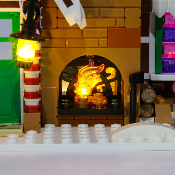 LED String Light for Building Block Gingerbread House Compatible With 10267 (NOT Include The Model) – Bild 8