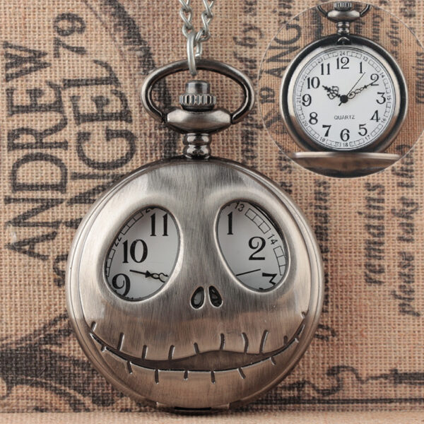 Halloween themed cartoon retro pocket watch – Bild 4