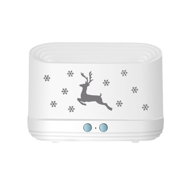 Elk Flame Humidifier Diffuser Mute Household Atmosphere Lamp Christmas Home Decorations – Bild 3
