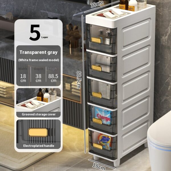 Thickened Storage Cabinet Living Room Snack Home Storage Rack – Bild 9