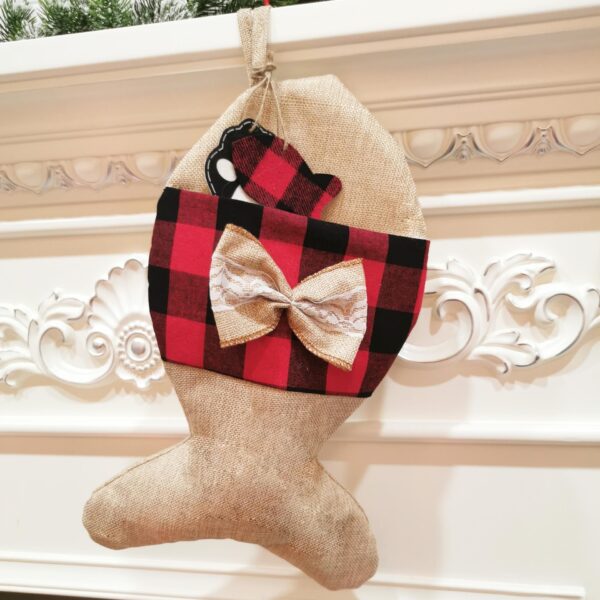 Christmas Ornament Christmas Socks Gift Bag – Bild 5
