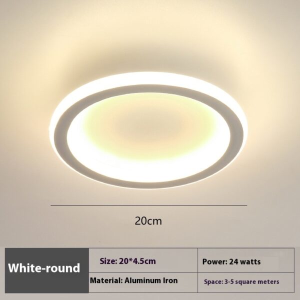 Minimalist Bedroom Ceiling Lamp Home – Bild 9