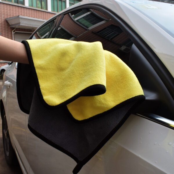 Two-color Couble-sided Car Dual-use Cleaning Car Wash Towel – Bild 2