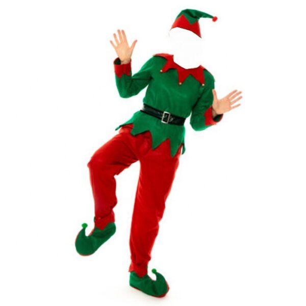 Santa Claus Christmas Elf Men's Clothing – Bild 3