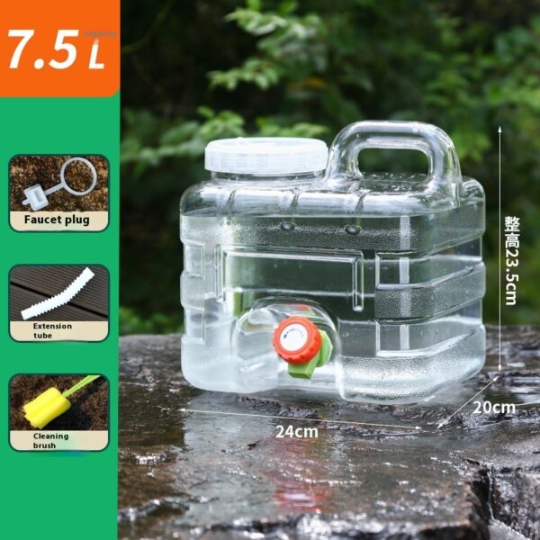 Outdoor Bucket Household Water Breaker Car Camping With Faucet – Bild 3