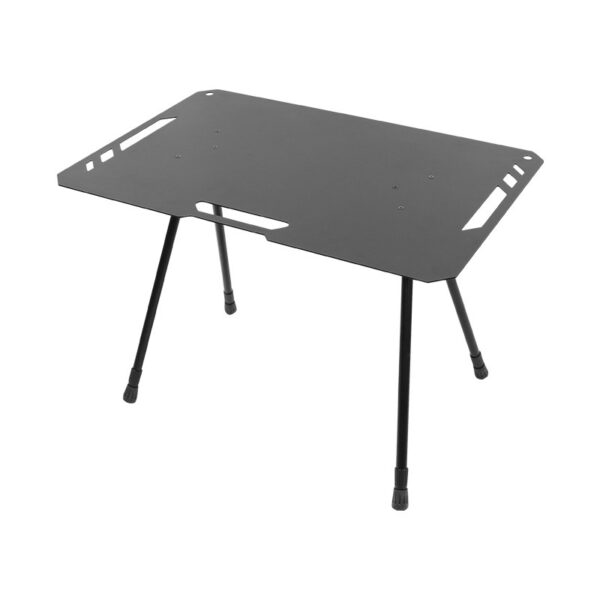 Outdoor Camping Blackened Aluminum Plate Folding Table – Bild 6