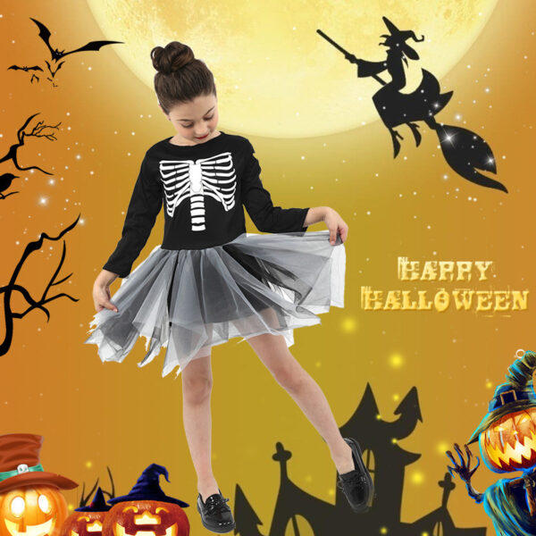 Halloween Costume Child Costume Cosplay Performance Costume Halloween Dress – Bild 5