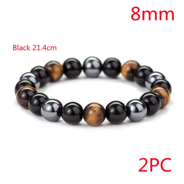 Tiger Eye Stone Bracelet Natural Stone Bracelet – Bild 9