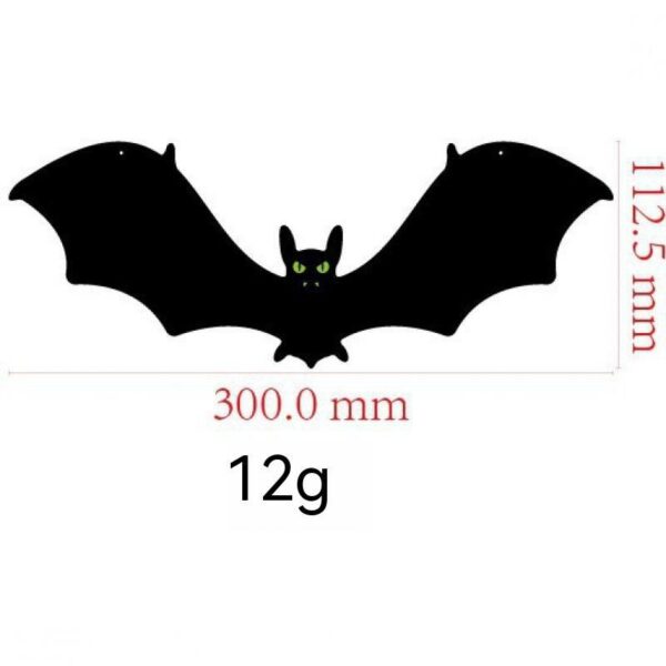 Outdoor Halloween Bat Wall Decoration – Bild 6