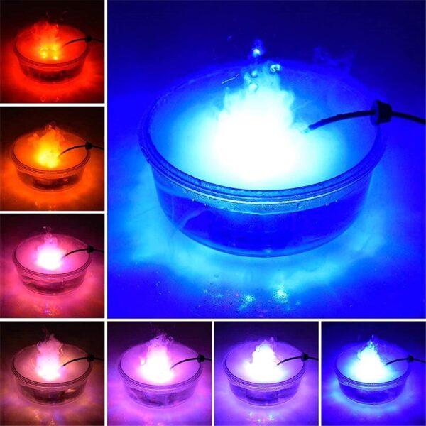 Halloween Pumpkin Smoke Witch Bucket Color Changing Lights – Bild 9