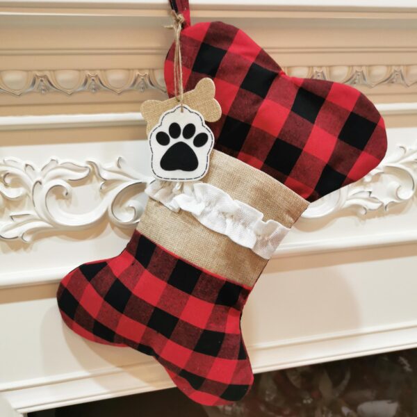 Christmas Ornament Christmas Socks Gift Bag – Bild 6