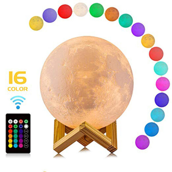 3D Printing Moon Night Table Lamp Chinese Valentine's Day Gift – Bild 6
