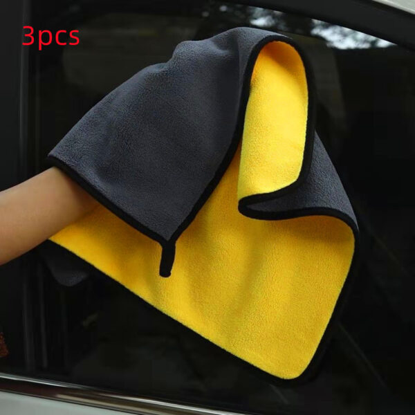 Two-color Couble-sided Car Dual-use Cleaning Car Wash Towel – Bild 9