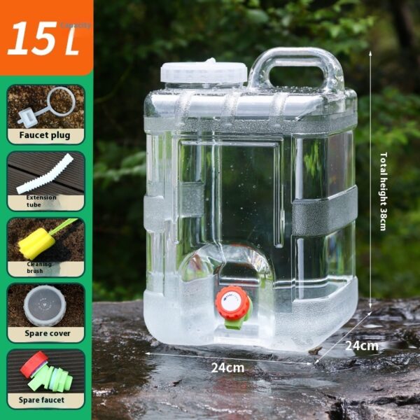 Outdoor Bucket Household Water Breaker Car Camping With Faucet – Bild 9