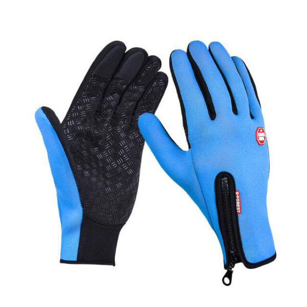 Winter Gloves Touch Screen Riding Motorcycle Sliding Waterproof Sports Gloves With Fleece – Bild 9
