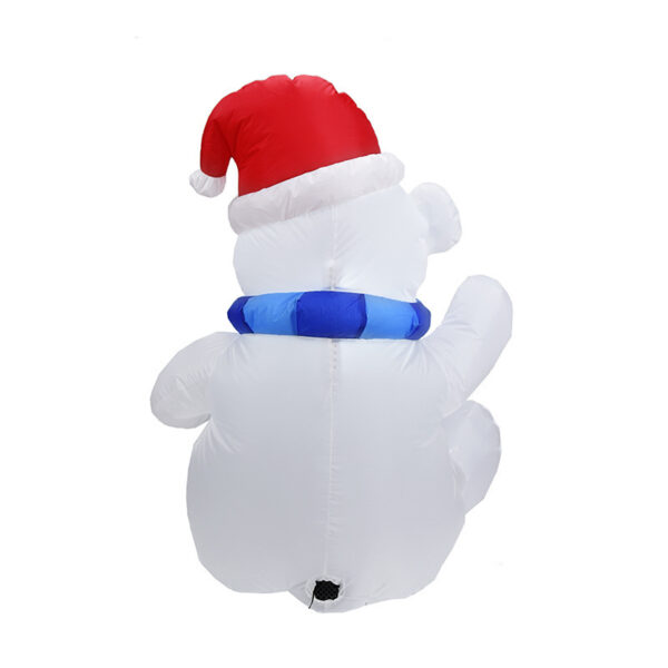 Christmas Inflatable Dog 1.2m Christmas Bear Lighting Decoration – Bild 7