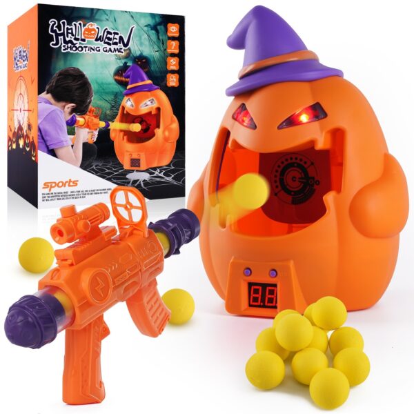 Halloween Pumpkin Electronic Scoring Target Toy – Bild 9