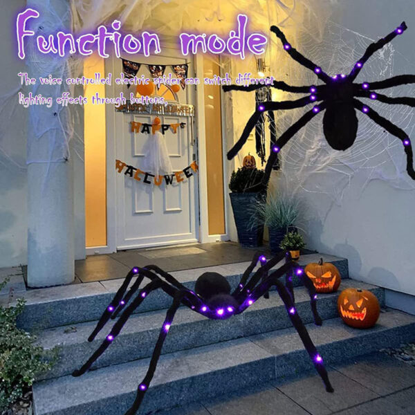 Halloween Luminous Spider Web Toys – Bild 8