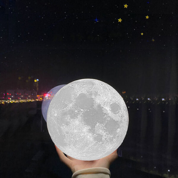3D Printing Moon Night Table Lamp Chinese Valentine's Day Gift – Bild 3