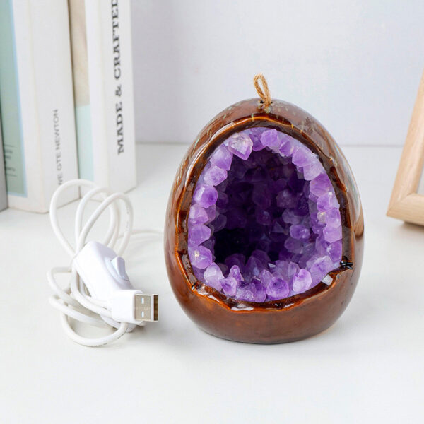 Jubaopen Amethyst Teeth Home Lighting – Bild 3