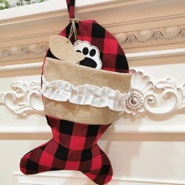 Christmas Ornament Christmas Socks Gift Bag – Bild 7