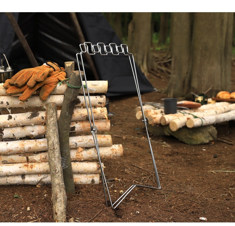 Camping Household Folding Garbage Bag Bracket
