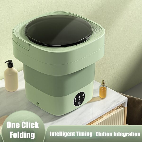 Mini Foldable Washing Machine Portable Mini Socks Underwear Panties Washing Machine Big Capacity 3 Models With Spinning Dry Gadgets – Bild 8