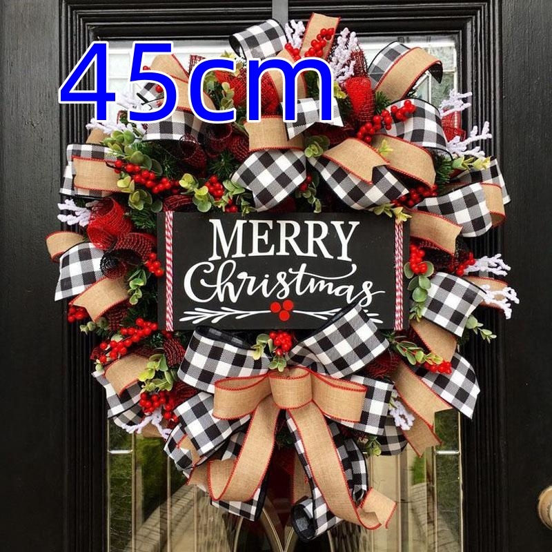 Christmas Bow Garland