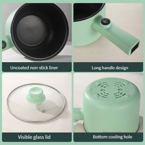 Mini Hot Pot Household Portable Kitchen Appliance Multi Function Non Stick Electric Pot Kitchen Gadgets – Bild 9