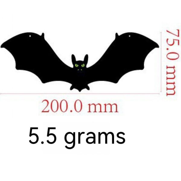 Outdoor Halloween Bat Wall Decoration – Bild 5