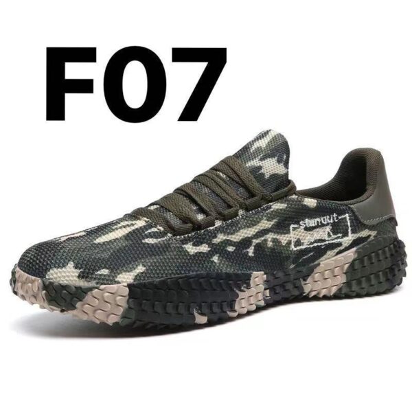 Spring and Summer Flying Woven Casual Shoes Large Men's Shoes Beathable Korean Forrest Gump Sneakers – Bild 5