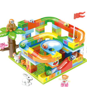 Variety slide large particle world DIY children's educational toys