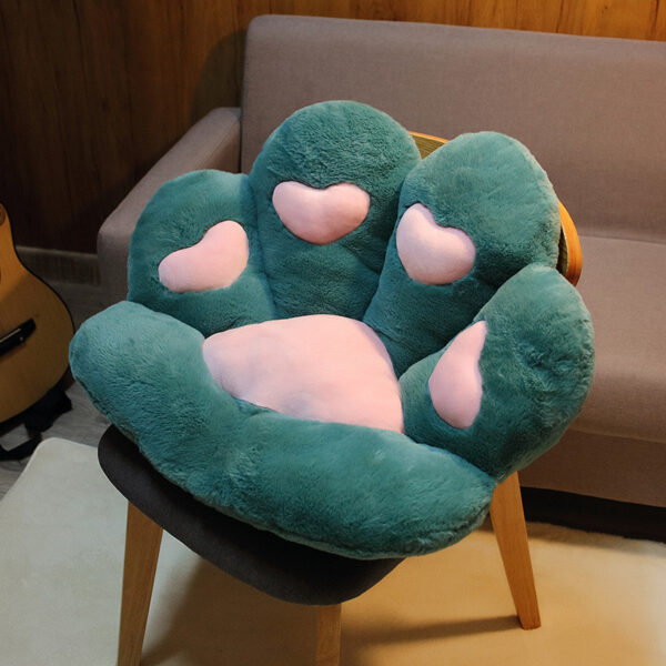 Cute Cat Paw Back Pillows Plush Chair Cushion Animal Child Seat Cushion Sofa Mat Home Sofa Indoor Floor Winter Decor Gift – Bild 4