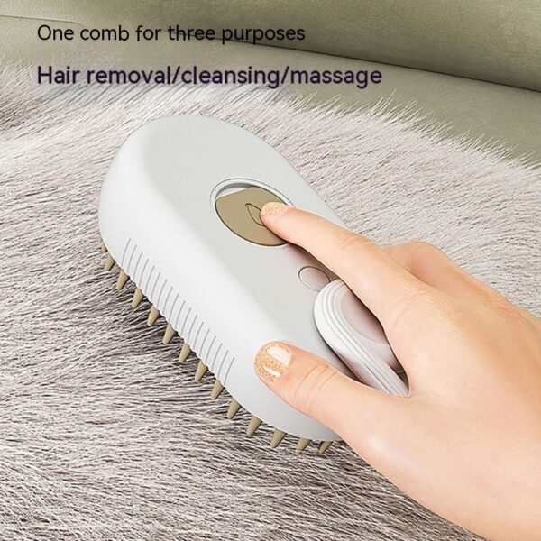 Cat Steam Brush Steamy Dog Brush 3 In 1 Electric Spray Cat Hair Brushes For Massage Pet Grooming Comb Hair Removal Combs Pet Products – Bild 2